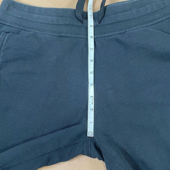 Nike Mens Black Fleece Sweat Shorts sz L Lounge Cotton - Picture 7 of 9